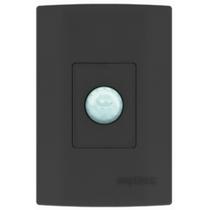 Sensor De Presenca Microcontrolado,180G,S Chave,C Foto Preto