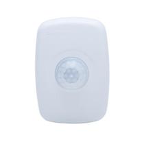 Sensor De Presença Microcontrolado 180º Com Fotocélula Branco - Qualitronix