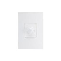 Sensor De Presença Modular Margirius Sleek 120 Com Placa 4x2 Branco Bivolt