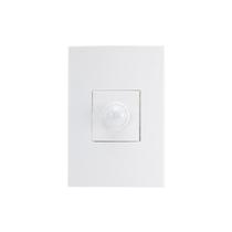 Sensor de Presença Modular MarGirius Sleek 120 com Placa 4x2 Branco Bivolt