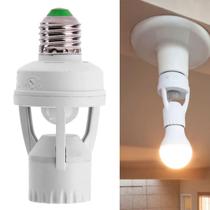 Sensor De Presença/Movimento Com Fotocélula Lâmpada E-27 Sensor De Presença/Movimento Com Fotocélula Lâmpada E-27