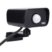 Sensor De Presença Movimento Para Luz Lâmpada Área Externa Bivolt com Foto Célula Ajustes MPX-40F Preto Margirius