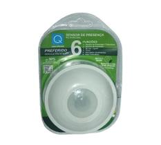 Sensor de presença multifuncional 6 funções Qualitronix Sensor de presença multifuncional 6 funções Qualitronix
