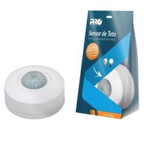 Sensor de Presença para Iluminação de Sobrepor no Teto 360 Pro Eletronic