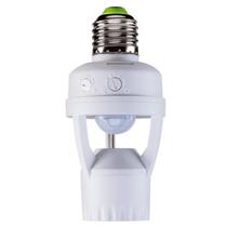 Sensor De Presença Para Lampada Soquete Com Fotocelula E27. - Desconhecido