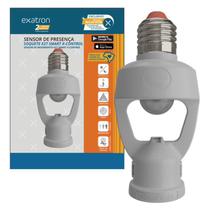 Sensor De Presença Para Lâmpada Soquete E27 Bivolt Exatron Sensor De Presença Para Lâmpada Soquete E27 Bivolt Exatron