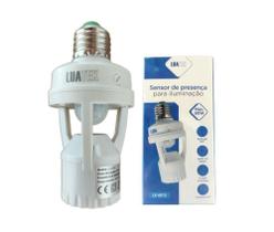 Sensor De Presença Pra Lâmpada Soquete E27 Até 60w. - Bomsel Sensor De Presença Pra Lâmpada Soquete E27 Até 60w. - Bomsel