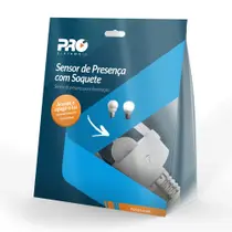 Sensor de Presença Sobrepor Soquete 360 Proeletronic