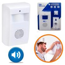 Sensor De Presença Sonoro Detector De Movimento Anunciador
