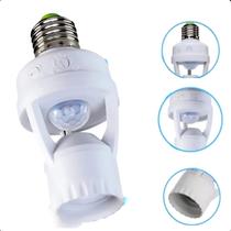Sensor de Presença Soquete com Fotocélula para Economia de Energia e Detecção Inteligente
