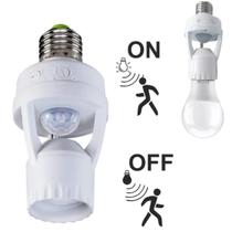 Sensor de Presença Soquete com Fotocélula para Economizar Energia Sensor de Presença Soquete com Fotocélula para Economizar Energia