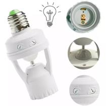 Sensor de Presença Soquete com Fotocélula para Lâmpadas de 60W e Detecção Automática Sensor de Presença Soquete com Fotocélula para Lâmpadas de 60W e Detecção Automática