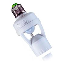 Sensor De Presença Soquete Luz Iluminação E27 Movimento 360 Sensor De Presença Soquete Luz Iluminação E27 Movimento 360