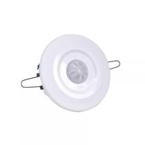 Sensor De Presença Teto Embutir Fotocélula Branco Mpt-40EF Margirius Sensor De Presença Teto Embutir Fotocélula Branco Mpt-40EF Margirius