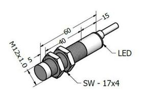 Sensor de Proximidade Indutivo Sensorbras ECL 4-12 DP