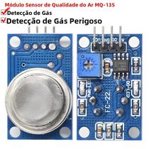 Sensor De Qualidade Do Ar MQ135 Módulo De Detecção De Gases Perigosos Para Arduino Promoção M2