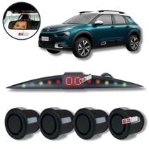 Sensor De Ré Estacionamento Preto Fosco Citroen Cactus Visor Slim Led Sensor De Ré Estacionamento Preto Fosco Citroen Cactus Visor Slim Led