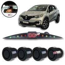 Sensor De Ré Estacionamento Renault Captur Visor Slim De Led