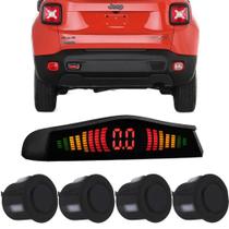 Sensor De Ré Estacionamento Standard Preto Fosco Jeep Renegade Sensor De Ré Estacionamento Standard Preto Fosco Jeep Renegade
