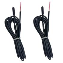 Sensor de temperatura 10K ponta plastica 2,5metros P/ Resfriador Sensor de temperatura 10K ponta plastica 2,5metros P/ Resfriador