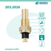 Sensor de temperatura Chevrolet Blazer 1997 a 2009 IGUAÇU Sensor de temperatura Chevrolet Blazer 1997 a 2009 IGUAÇU