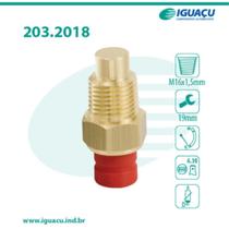 Sensor de temperatura de água Fiat Uno 1987 a 2001 IGUAÇU Sensor de temperatura de água Fiat Uno 1987 a 2001 IGUAÇU