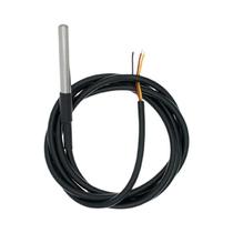 Sensor De Temperatura DS18B20 À Prova d'Água Com Cabo De Aço Inoxidável De 1m E 3m Para Arduino