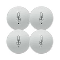 Sensor De Temperatura E Umidade Com Controle Por Voz Zigbee, Higrômetro Inteligente Para Casa, Sem Sensor De Temperatura E Umidade Com Controle Por Voz Zigbee, Higrômetro Inteligente Para Casa, Sem