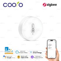 Sensor De Temperatura E Umidade Ewelink Zigbee Alimentado Por Bateria, Monitor Remoto Compatível Com