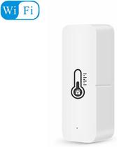 Sensor de Temperatura e Umidade Inteligente IOT WiFi Tuya NF - Monitoramento Remoto Sensor de Temperatura e Umidade Inteligente IOT WiFi Tuya NF - Monitoramento Remoto
