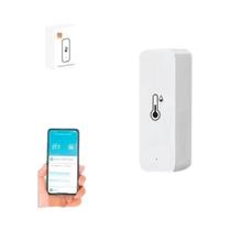 Sensor De Temperatura E Umidade Inteligente Para Casa ZigBee, Termômetro E Higrômetro Com