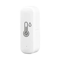 Sensor De Temperatura E Umidade Inteligente Tuya Zigbee Wifi, Termômetro Alimentado Por Bateria,