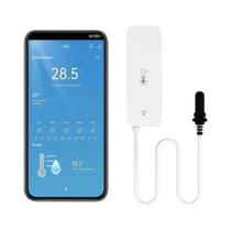 Sensor De Temperatura E Umidade Inteligente WiFi Zigbee Com Sonda Externa Para Casa, Geladeira, Sensor De Temperatura E Umidade Inteligente WiFi Zigbee Com Sonda Externa Para Casa, Geladeira,