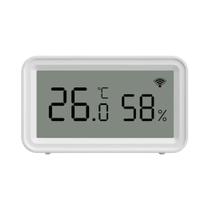 Sensor De Temperatura E Umidade Inteligente Wifi Zigbee Termômetro Higrômetro Para Automação