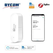 Sensor De Temperatura E Umidade Inteligente ZigBee Com Bateria, Controle Por APP, Termômetro E