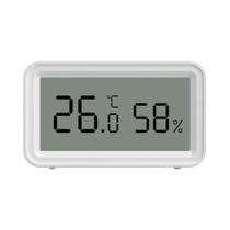 Sensor De Temperatura E Umidade Para Casa Inteligente Tuya Zigbee WiFi Compatível Com Alexa E Google