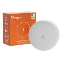 Sensor de Temperatura e Umidade Sonoff Zigbee SNZB-02P Monitoramento Inteligente Conectividade Sem Fio Compatível com App