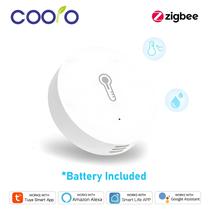 Sensor De Temperatura E Umidade Tuya Zigbee 3.0 Com Bateria, Funciona Com Alexa E Google Home Sensor De Temperatura E Umidade Tuya Zigbee 3.0 Com Bateria, Funciona Com Alexa E Google Home