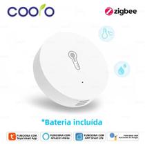 Sensor De Temperatura E Umidade Tuya Zigbee Alimentado Por Bateria, Monitor Remoto Compatível Com Sensor De Temperatura E Umidade Tuya Zigbee Alimentado Por Bateria, Monitor Remoto Compatível Com