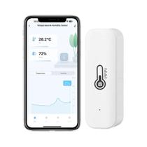 Sensor De Temperatura E Umidade WiFi Inteligente, Higrômetro Termômetro Interno Com Display LCD, Sensor De Temperatura E Umidade WiFi Inteligente, Higrômetro Termômetro Interno Com Display LCD,
