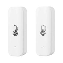 Sensor De Temperatura E Umidade WiFi Inteligente Para Ambientes Internos, Higrômetro Com Controle Sensor De Temperatura E Umidade WiFi Inteligente Para Ambientes Internos, Higrômetro Com Controle