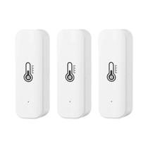 Sensor De Temperatura E Umidade WiFi Inteligente Para Ambientes Internos, Higrômetro Com Controle Sensor De Temperatura E Umidade WiFi Inteligente Para Ambientes Internos, Higrômetro Com Controle
