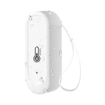 Sensor De Temperatura E Umidade WiFi Para Uso Interno E Externo Tuya À Prova d'Água Compatível Com