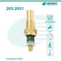 Sensor de temperatura Ford Fiesta 1995 a 1999 IGUAÇU Sensor de temperatura Ford Fiesta 1995 a 1999 IGUAÇU