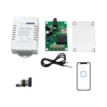 Sensor De Temperatura Inteligente Wi-Fi 16A Tuya eWelink RF433 Termostato Compatível Com Alexa