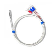 Sensor de Temperatura PT100 de 1 Metro com Faixa de -200C a 450C e Terminal NFe