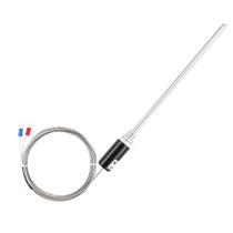 Sensor de Temperatura PT100 de Alta Temperatura com Vareta de 200mm e Cabo de 1 Metro