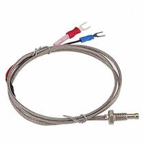 Sensor de Temperatura Termopar Tipo E - Faixa de 0 a 400C - Cabo de 5 Metros