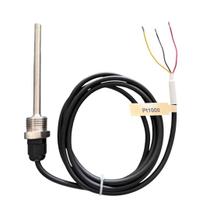 Sensor de temperatura tipo pt1000 7x100mm rosca 1/2'' bsp