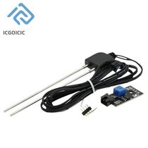 Sensor de umidade do solo resistente à corrosão - Módulo detector de umidade para Arduino Sensor de umidade do solo resistente à corrosão - Módulo detector de umidade para Arduino